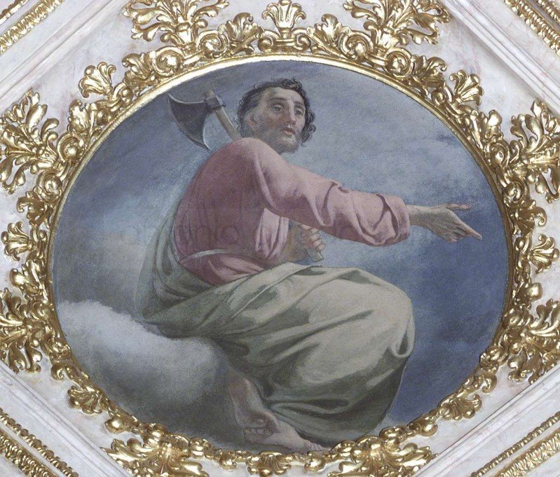 S. Mattia - 1862-63 - affresco - Cattedrale di S, Alessandro (BG)